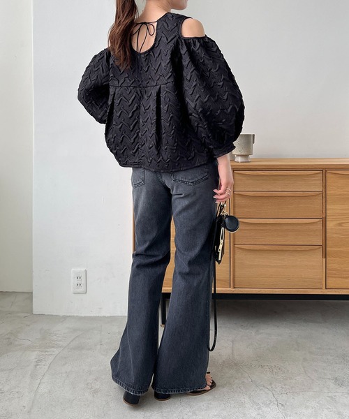 [CAPRICIEUX LE'MAGE] ботинки cut Denim брюки 38 голубой женский 