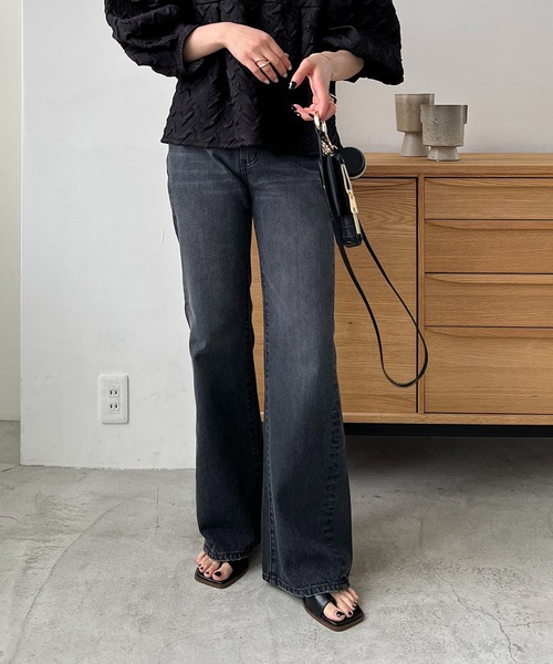 [CAPRICIEUX LE'MAGE] ботинки cut Denim брюки 38 голубой женский 