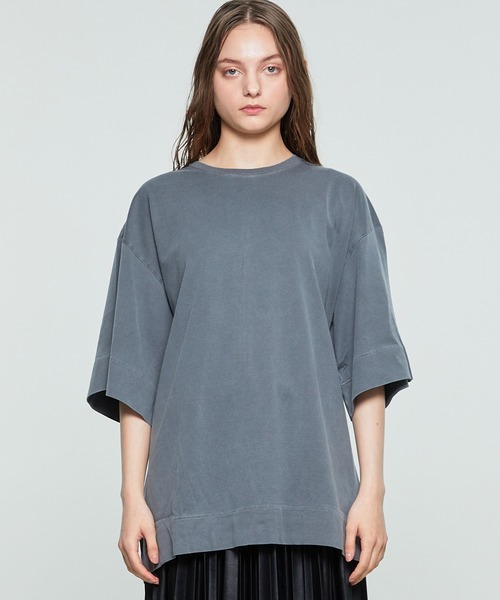 「CITY」 7分袖カットソー FREE ベージュ レディース_画像2