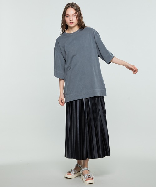 「CITY」 7分袖カットソー FREE ベージュ レディース_画像8