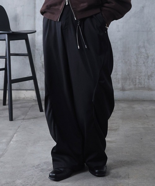 Confirm（コンファーム） スラックス AW スラックス スタッズ カーブ