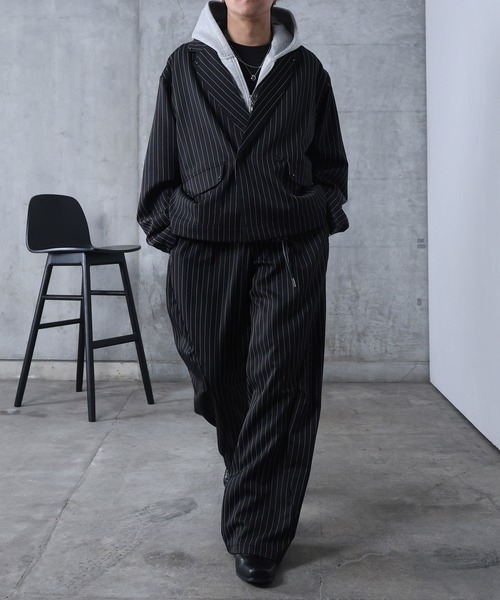 Confirm（コンファーム） スラックス AW スラックス スタッズ カーブ