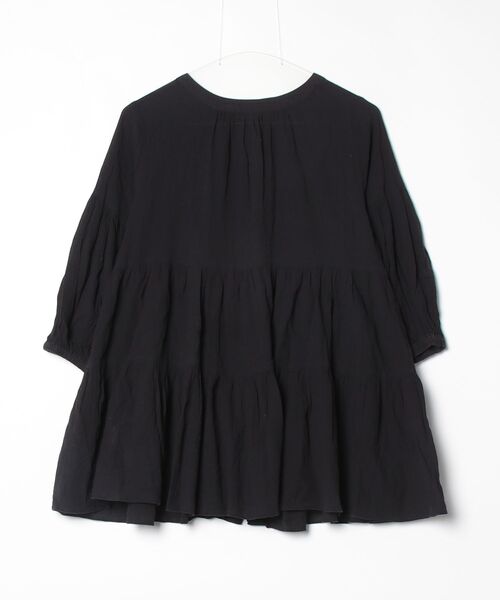 「GLOBAL WORK」 長袖ブラウス M ブラック レディース_画像2