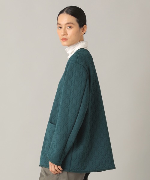 「ZUCCa」 ノーカラージャケット M size ブラック レディース_画像2