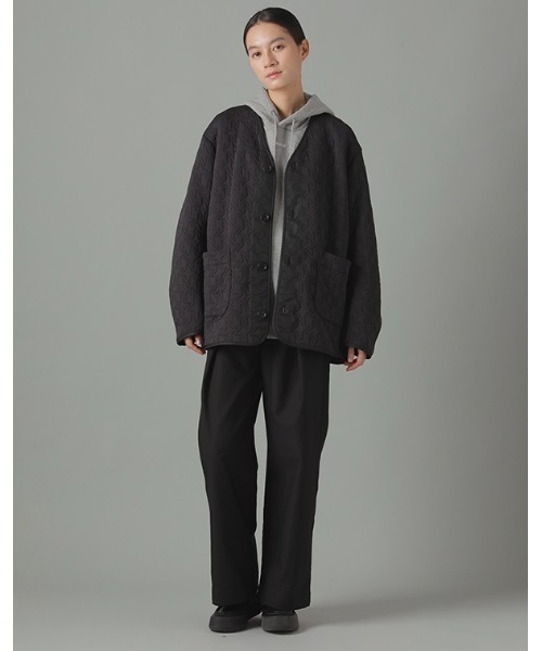 「ZUCCa」 ノーカラージャケット M size ブラック レディース_画像7