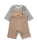 ベビー服 ロンパース サロペット風カバーオールの詳細画像2
