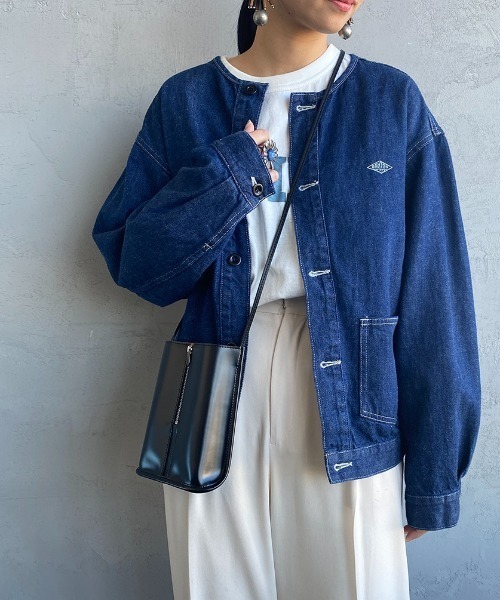 Danton（ダントン） デニムジャケット 38 ブルー レディース