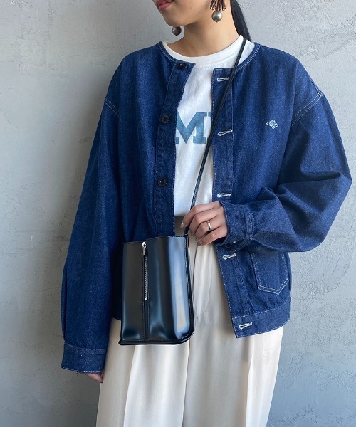 Danton（ダントン） デニムジャケット 38 ブルー レディース