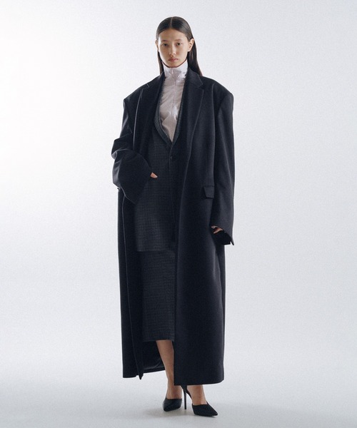 コート チェスターコート Trudge Chester Wool Beaver Coat レディース