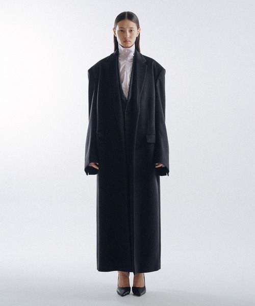 SUPER BEAVER LEADER UNFINISHED コラボコート コート チェスターコート Trudge Chester Wool Beaver Coat レディース