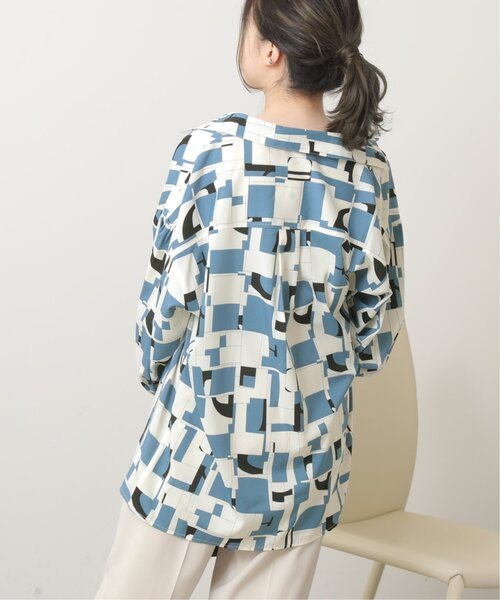 「RAY CASSIN」 長袖シャツ FREE オフホワイト レディース_画像6