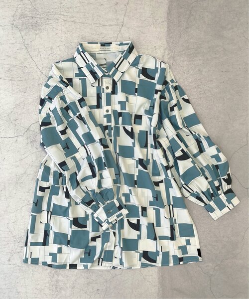 「RAY CASSIN」 長袖シャツ FREE オフホワイト レディース_画像9