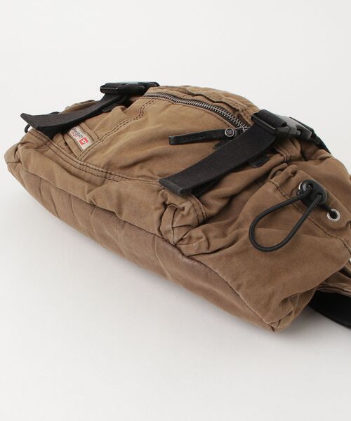 DIESEL 2way ショルダーバッグ　ナイロン　レザー　カーキ　ブラウン DIESEL（ディーゼル） 2WAYバッグ - ブラウン メンズ : ZOZOTOWN Yahoo