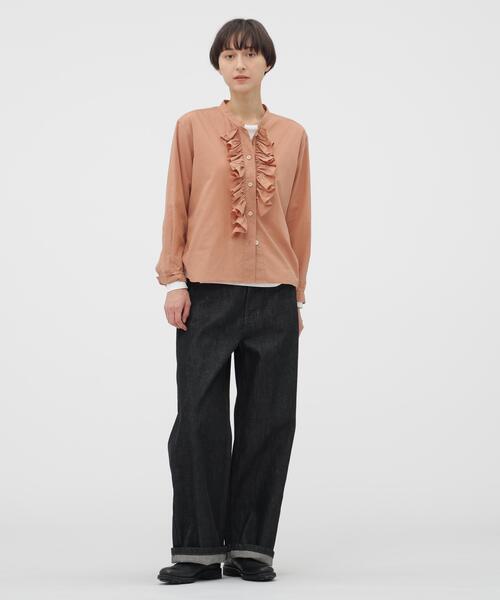 MARGARET HOWELL（マーガレットハウエル） ブラウス シャツ WASHED