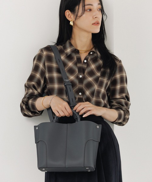 ROPE'（ロペ） ハンドバッグ 「E'POR」BAMBOO BAG Medium/軽量・通勤