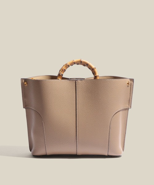 ROPE'（ロペ） ハンドバッグ 「E'POR」BAMBOO BAG Medium/軽量・通勤