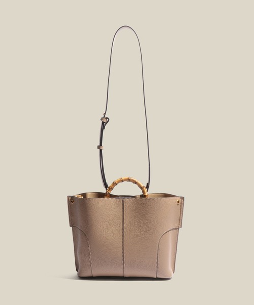 ROPE'（ロペ） ハンドバッグ 「E'POR」BAMBOO BAG Medium/軽量・通勤