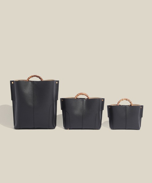 ROPE'（ロペ） ハンドバッグ 「E'POR」BAMBOO BAG Medium/軽量・通勤