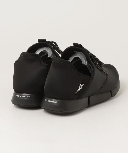 「Reebok」 ローカットスニーカー 24.5cm ブラック レディース_画像2