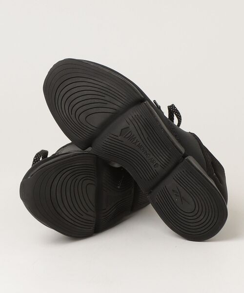 「Reebok」 ローカットスニーカー 24.5cm ブラック レディース_画像3