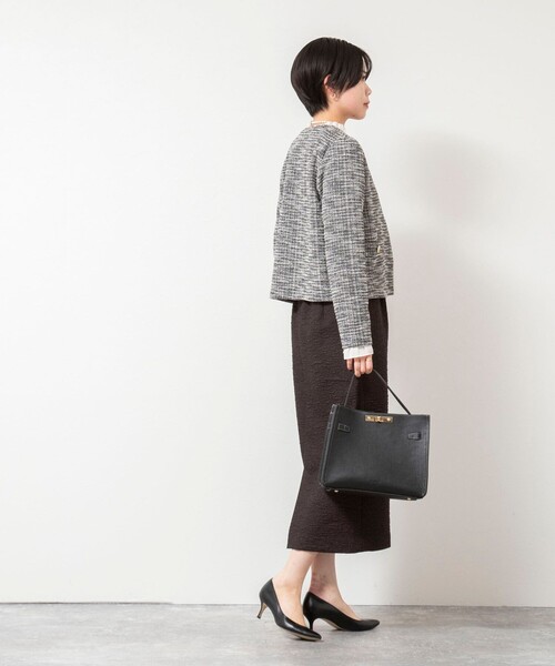 NOLLEY'S（ノーリーズ） ジャケット ノーカラージャケット 入学式