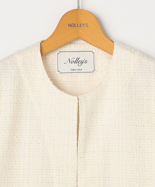 NOLLEY'S（ノーリーズ） ジャケット ノーカラージャケット 入学式