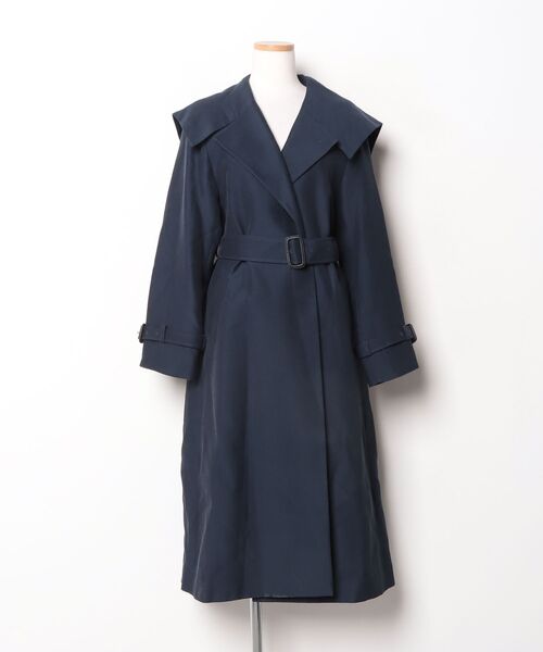 PLST（プラステ） コート S ネイビー レディース : ZOZOTOWN Yahoo!店