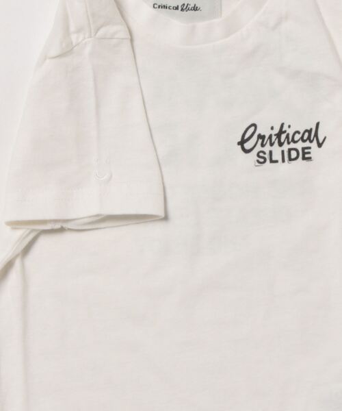 「TCSS」 「critical slide」「KIDS」半袖Tシャツ 14 ブラウン キッズ_画像3
