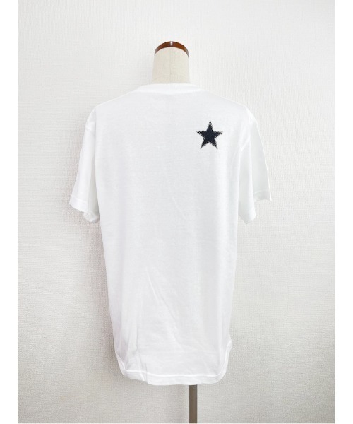 「WORLD WIDE LOVE!」 半袖Tシャツ 1 ブラック レディース_画像4