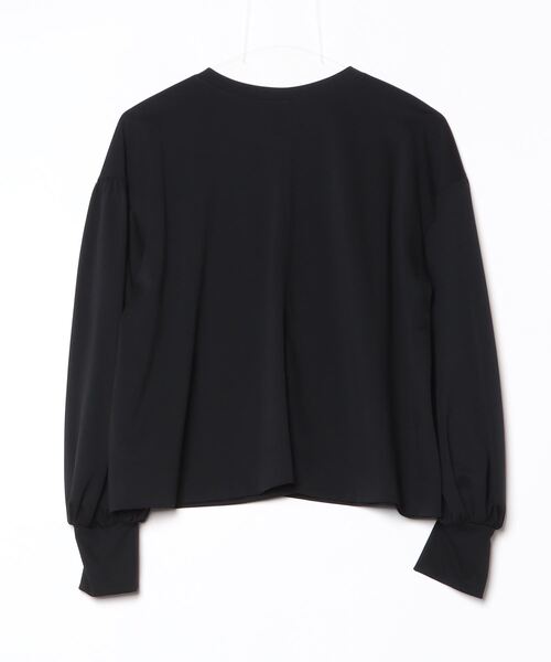 【新品未使用】ユナイテッドアローズ　トレーナー黒 セール】裏起毛 ロゴスウェット ＜A DAY IN THE LIFE＞（スウェット