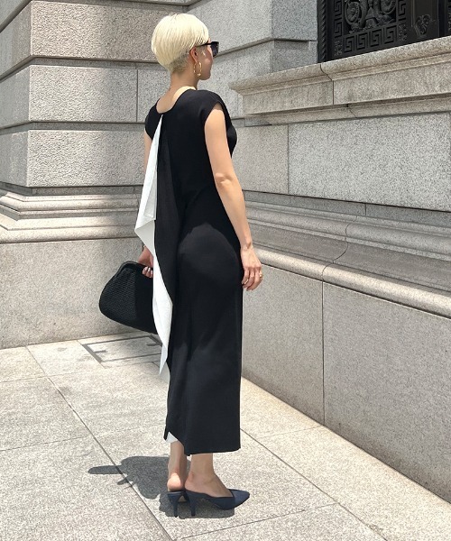 JENNE」 ニットワンピース MEDIUM ブラック レディース : ZOZOTOWN