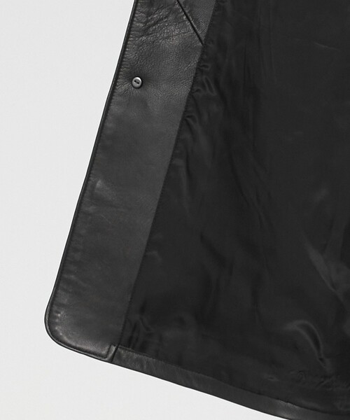 コート ジャケット 「別注」「UNITED ARROWS × LOEFF」ラムレザー カバーオール ジャケット MENS メンズの画像