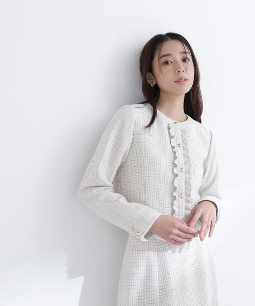 ナチュラルビューティーベーシック ホワイト フード付きジャケット♡新品 NATURAL BEAUTY BASIC（ナチュラルビューティーベーシック） ブルゾン