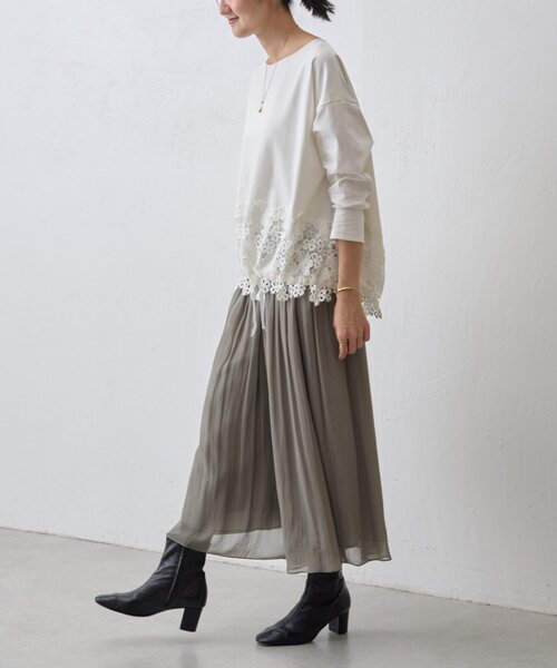 BEARDSLEY（ビアズリー） 長袖カットソー FREE ブラック レディース