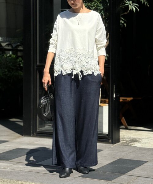 BEARDSLEY（ビアズリー） 長袖カットソー FREE ブラック レディース