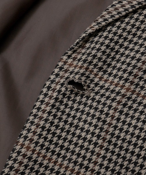 ジャケット テーラードジャケット チェック柄Wテーラードジャケット