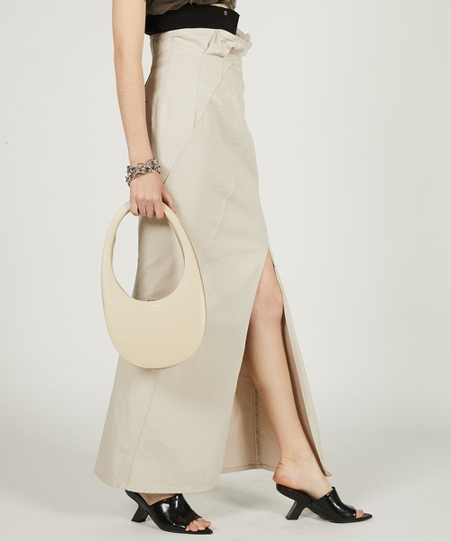 「PRANK PROJECT」 タイトスカート 36 ベージュ レディース_画像7