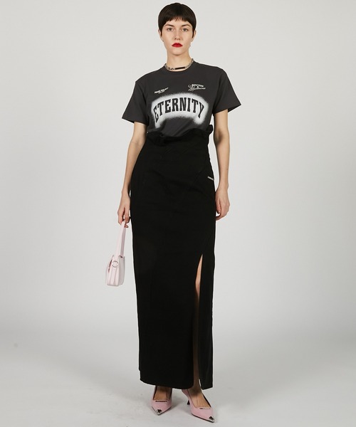 「PRANK PROJECT」 タイトスカート 36 ベージュ レディース_画像8