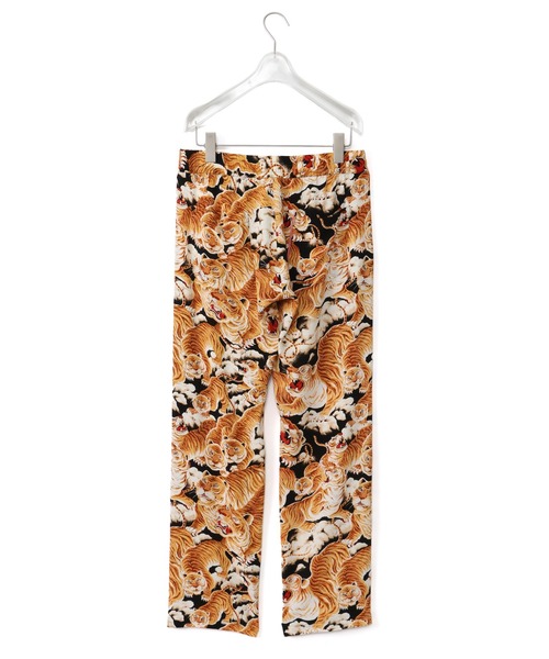 「NEONSIGN」 イージーパンツ 44 オレンジ メンズ_画像3