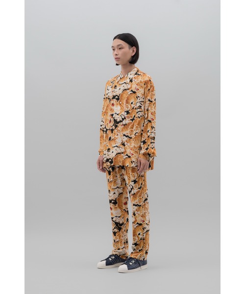 「NEONSIGN」 イージーパンツ 44 オレンジ メンズ_画像5