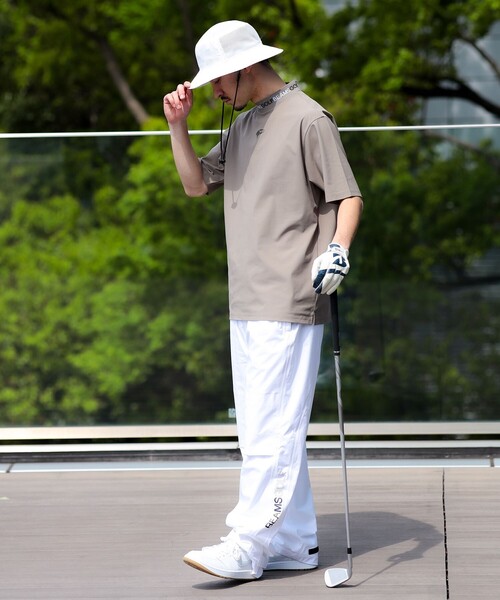サイズ：M BEAMS GOLF ビームスゴルフ  半袖Tシャツ  グリーン系 [240101547452] ゴルフウェア メンズ ストスト BEAMS GOLF（ビームス ゴルフ） 半袖Tシャツ M グリーン メンズ