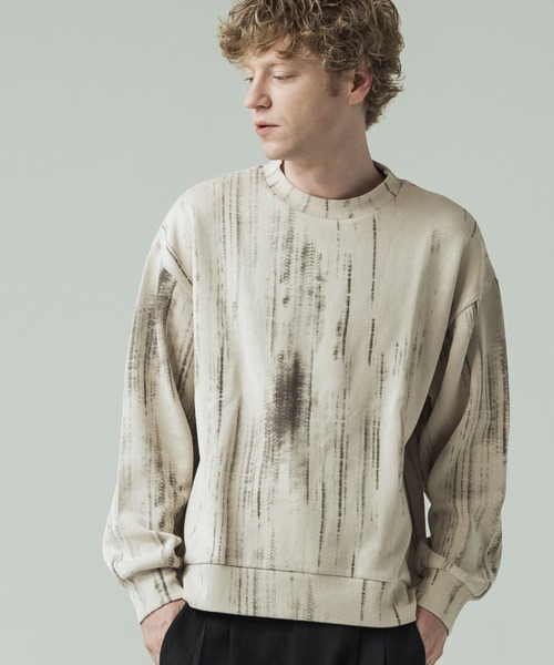 SLICK（スリック） tシャツ 「SLICK/スリック」Abstract Printed