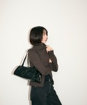 ボストンバッグ 合皮ミニボストンバッグ/ロゴプ...の詳細画像5