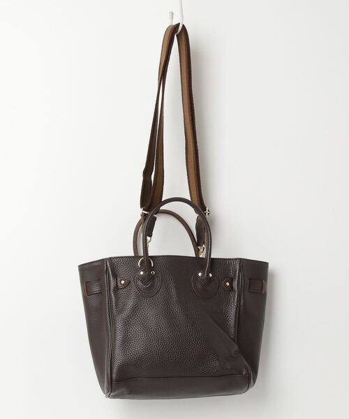 【人気商品】YOUNG & OLSEN 2wayバッグ　レザー　ブラウン YOUNG&OLSEN The DRYGOODS STORE（ヤングアンドオルセン） 2WAYバッグ