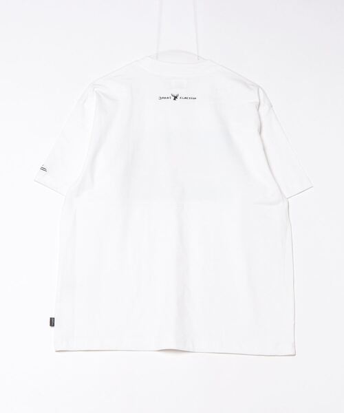 「Jonas Claesson」 半袖Tシャツ L ホワイト メンズ_画像2