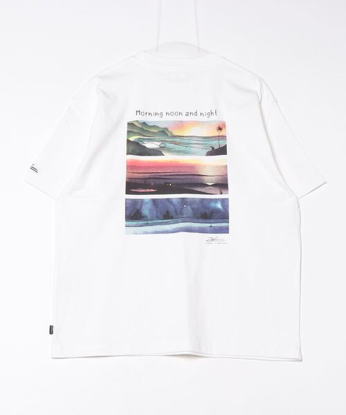 「Jonas Claesson」 半袖Tシャツ L ホワイト メンズ_画像4