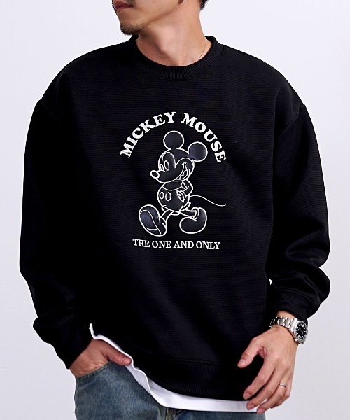 Disney（ディズニー） tシャツ 「DISNEY/ディズニー」クルーネック