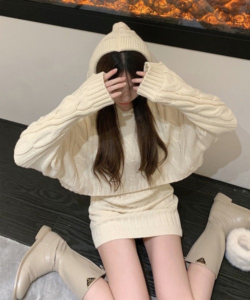 「Jasmine Grandiflorum」 セットアップ FREE グレー レディース_画像8