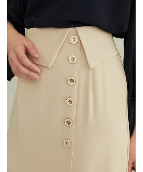 「TONAL」 スカート 38 ネイビー レディース_画像2