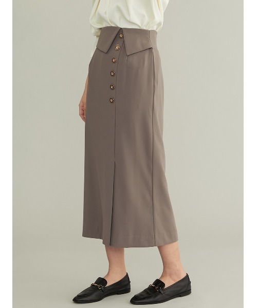 「TONAL」 スカート 38 ネイビー レディース_画像8